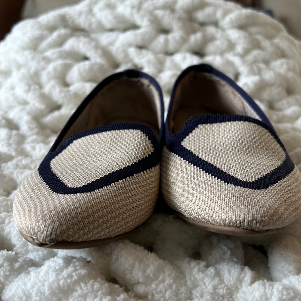 Birdies Beige and Black Women's Loafers. Size 5.5 - Picture 5 of 6
